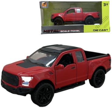Внедорожник Die-Cast Пикап красный
