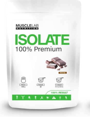 MuscleLab Nutrition Isolate Шоколад 1000 г