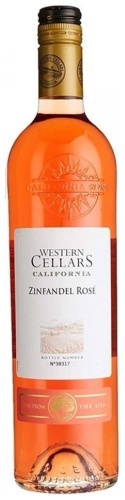 Вино Western Cellars Zinfandel Rose полусладкое розовое 10.5% 0.75 л
