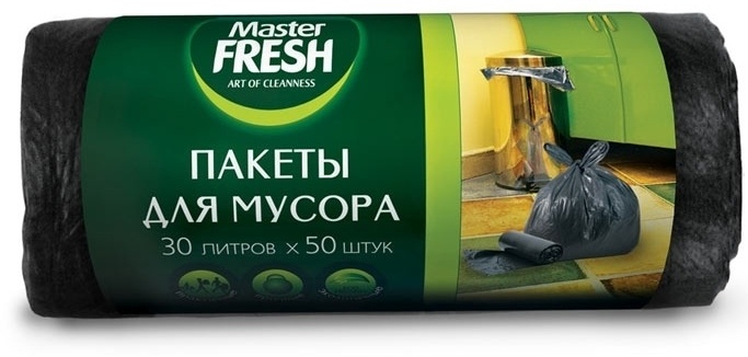 Пакеты для мусора Master Fresh С0004377 30 л 50 шт