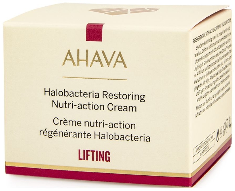Ahava крем HaloBacteria Restoring Nutri-action для лица 50 мл