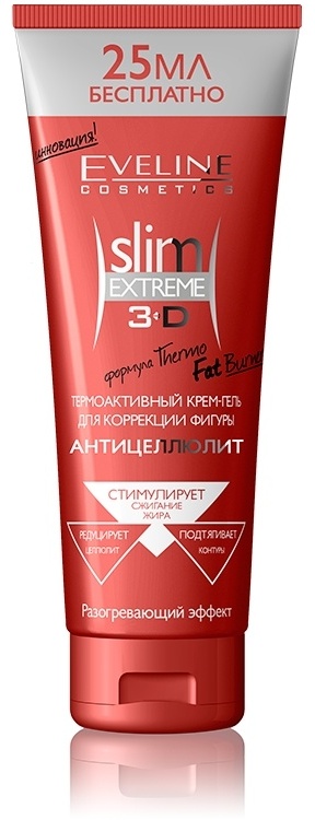 Eveline Cosmetics Slim Exterme 3D Thermo крем-гель 250 мл