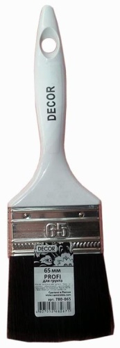 Кисть плоская (КП) Decor 65 мм, 1 шт. арт.780-065