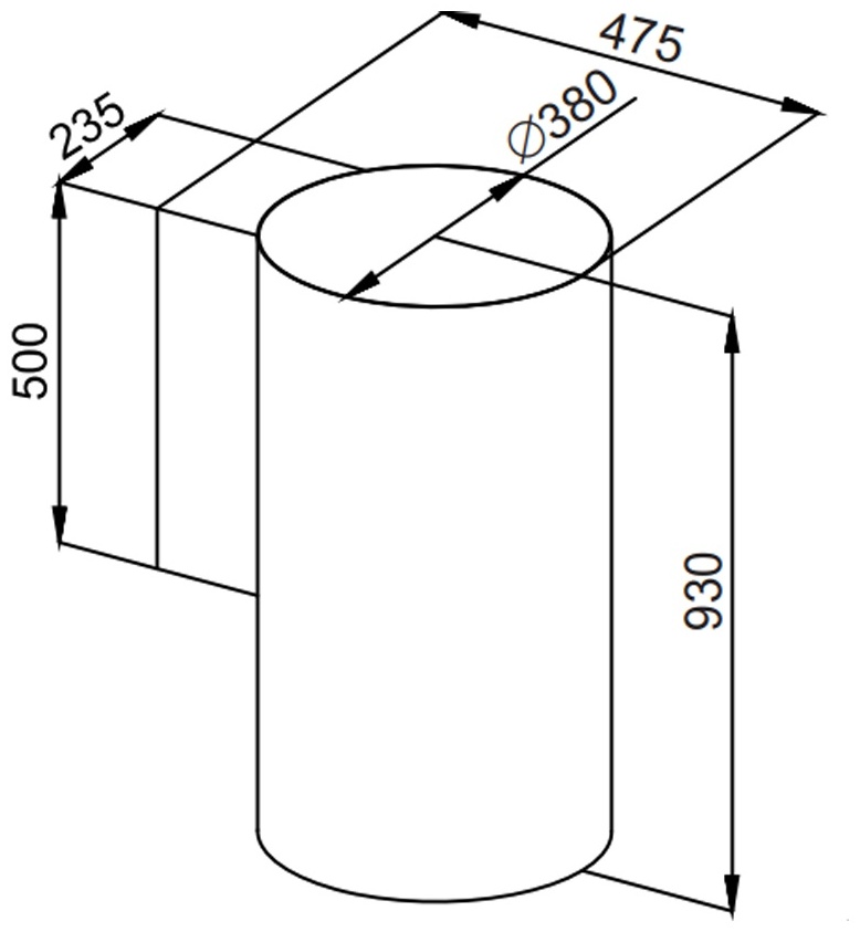 Кухонная вытяжка MAUNFELD Lee Wall (sensor) 39 черный 5