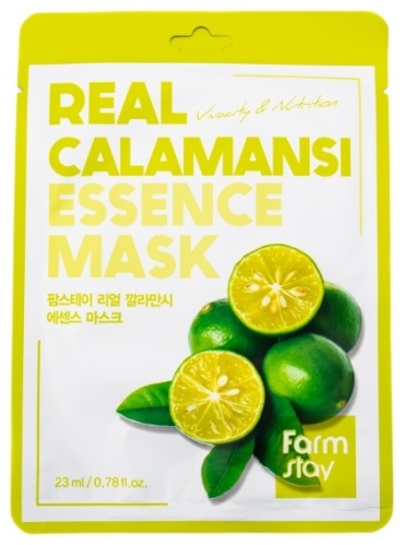 Маска для лица Farmstay тканевая Real Calamansi 1 шт