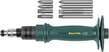 Kraftool отвертка с насадками ударная 25550-H10 ID-15 набор из 15
