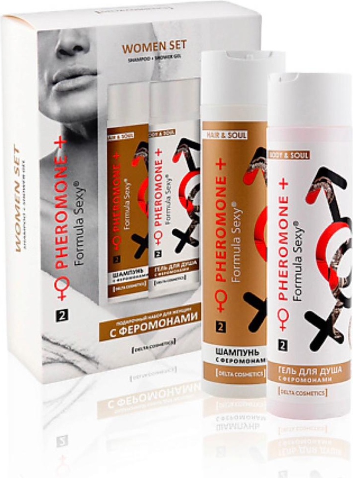DELTA cosmetics Formula Sexy Pheromone №2 набор по уходу за волосами и телом для женщин