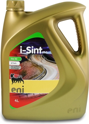 Синтетическое Eni Eni I-Sint MS 5W-30 4 л