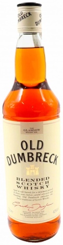 Виски Old Dumbreck купажированный солод 40% 0.7 л
