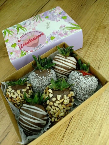 FruitWave тропикана 6 клубничек 12/12 см