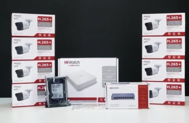 Комплект видеонаблюдения HiWatch 220371 1920x1080