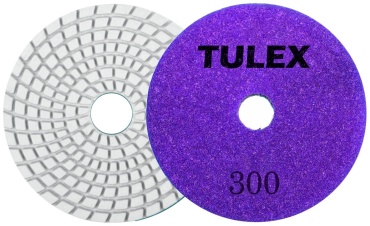 Шлифовальный круг Tulex 100 мм, алмазный Р300 1 шт