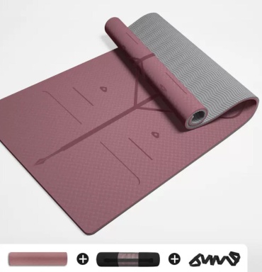 Yoga Mat Коврик Yoga Mat Peregrine для йоги 183х61х0.6 фиолетовый