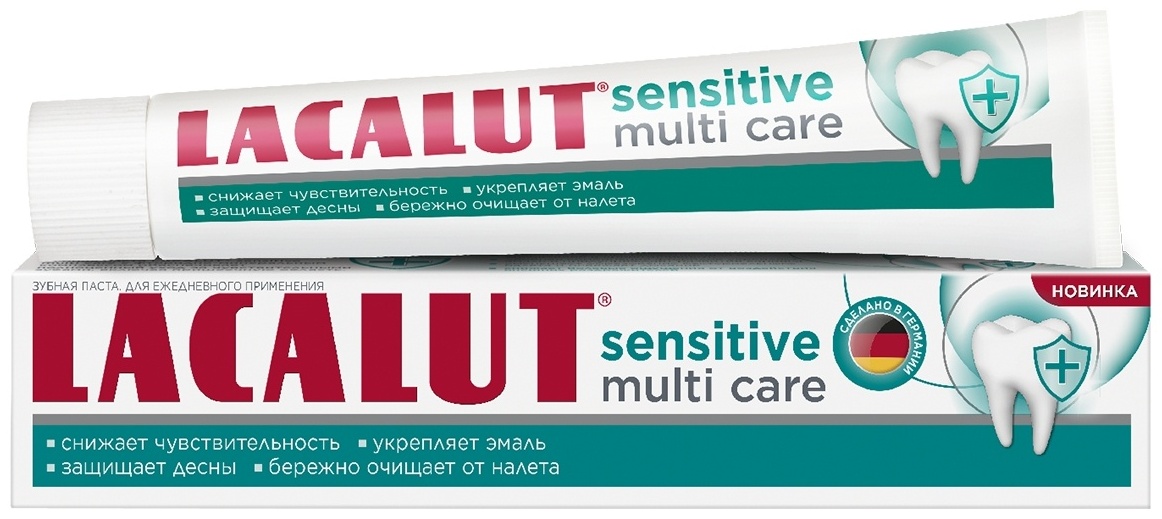 Lacalut зубная паста Sensitiv Multi Care 60 мл