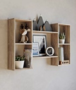 Полка 785635951, 110х16x63 см, бежевый