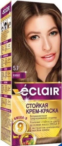 Eclair Omega 9 5.7 какао крем-краска 110 мл