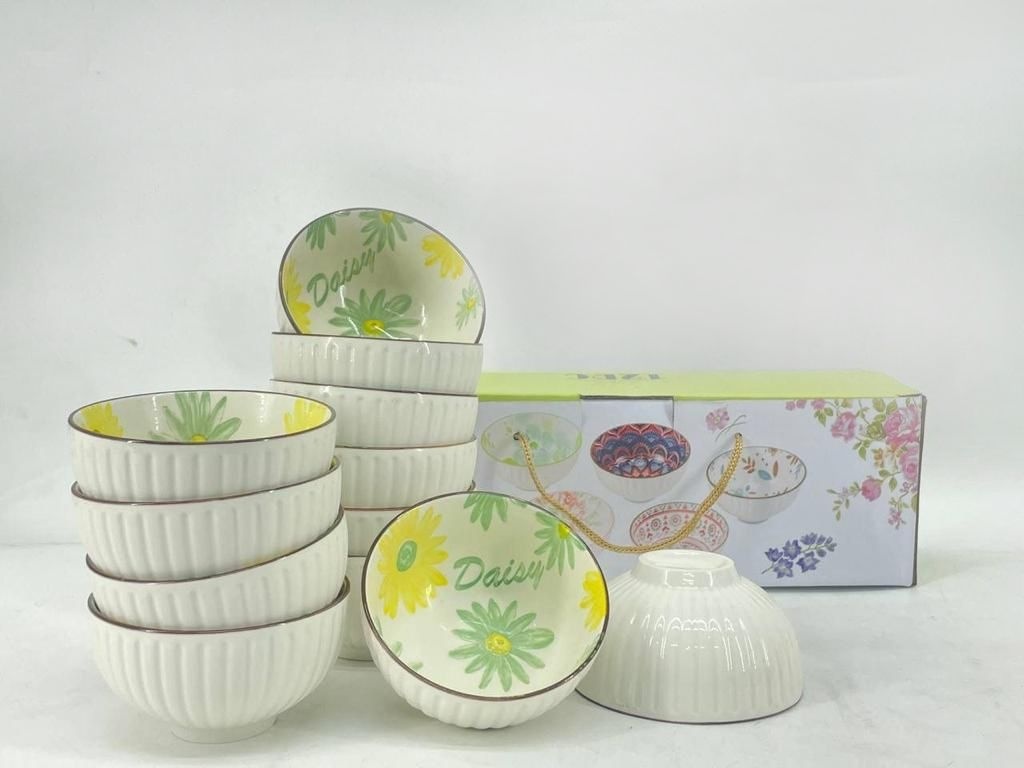 SAKURA набор пиал 014-4 200 мл, фарфор, 12 шт