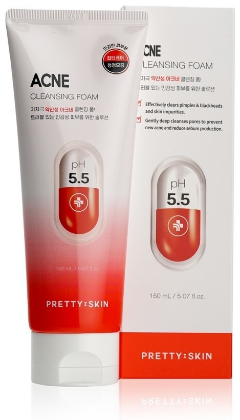 Pretty Skin Acne pH 5.5 пенка 150 мл