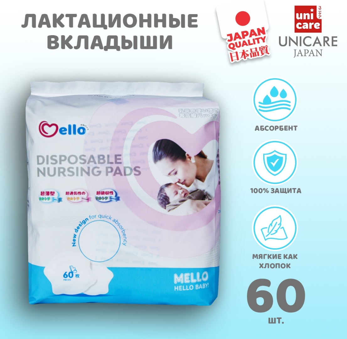 Mello защитная накладка 60 шт