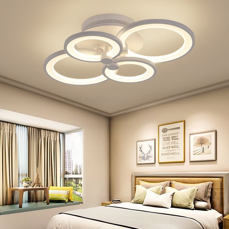 Люстра потолочная LED, кол-во ламп: 4 шт