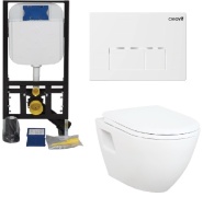 Creavit унитаз с инсталляцией TP325- 51CB00E-0000 санфарфор