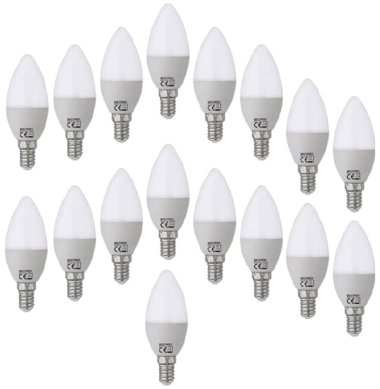 Horoz Electric 10W Е14, светодиодная, холодный белый