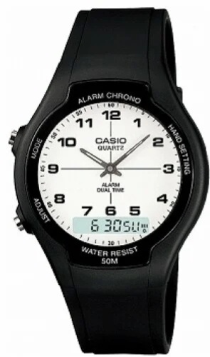 Кварцевые CASIO AW-90H-7BVDF пластик