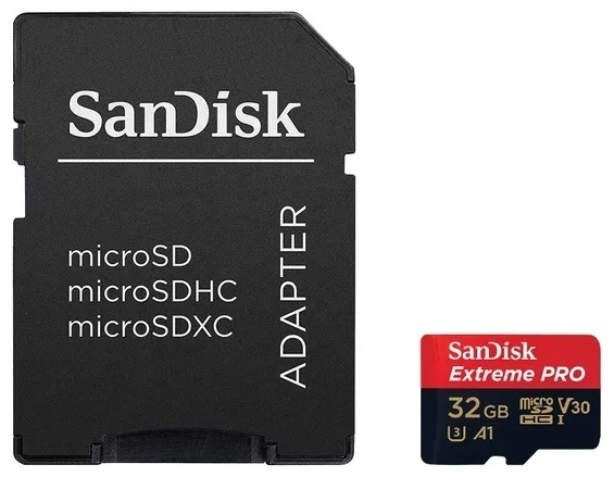 Карта памяти SanDisk Extreme Pro SDSQXCY-032G-GN6MA 32 Гб