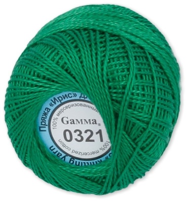 Моток GAMMA 948649792 изумрудный 82 м 10 г