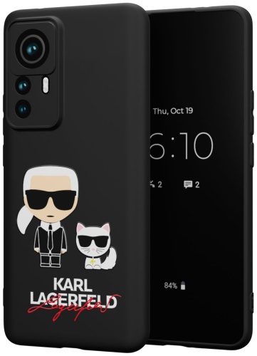 Чехол Mcover для Xiaomi 12T, 12T Pro черный