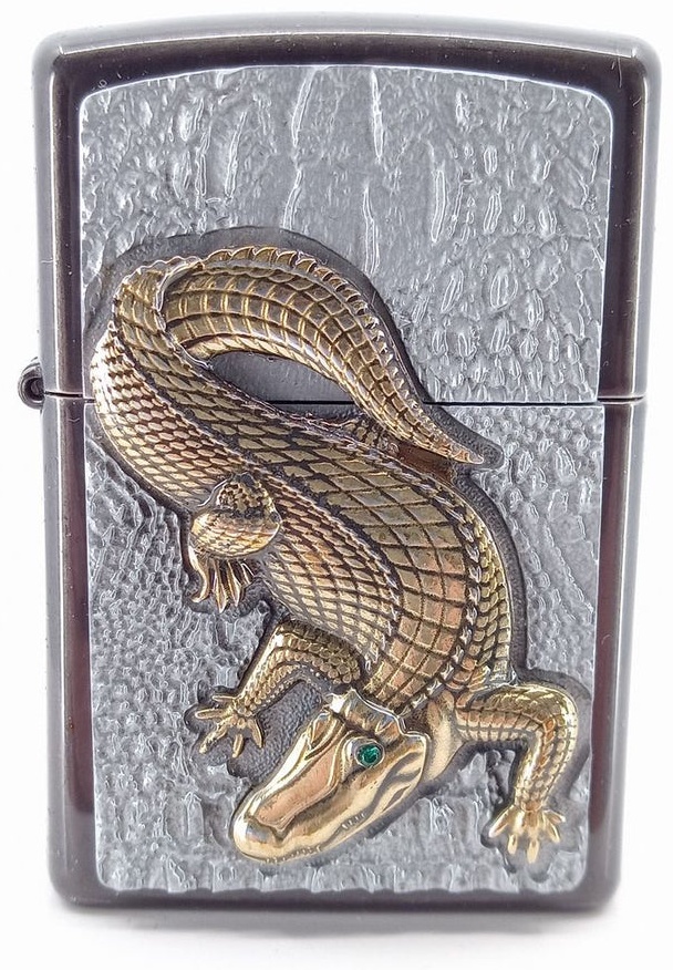 Zippo бензиновая зажигалка 2006315, латунь