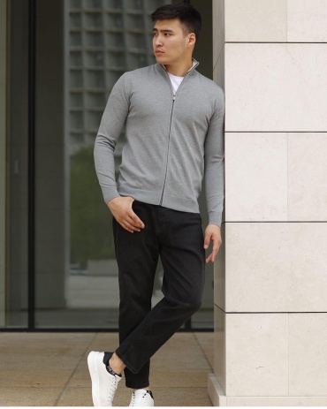 Кофта LIWALI CASUAL серебристый