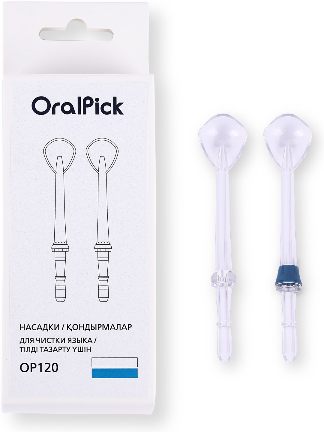 Насадка OralPick OP120 для чистки языка для ирригатора 2 шт