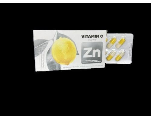Купить Витамин С + цинк №30 капс.пролонг. в Алматы – Магазин на Kaspi.kz