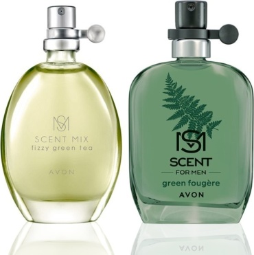 Avon Зелёный дуэт парфюмерный набор 30 мл, унисекс