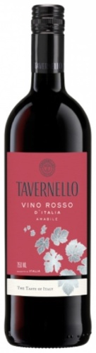 Вино CAVIRO Tavernello Avernello vino Rosso Amabile сухое красное 10.5% 0.75 л