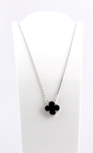 Колье SharmStyle 55678 длина 40 см вес 3 г серебро, агат