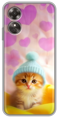 Чехол 100gadgets для OPPO A17 белый