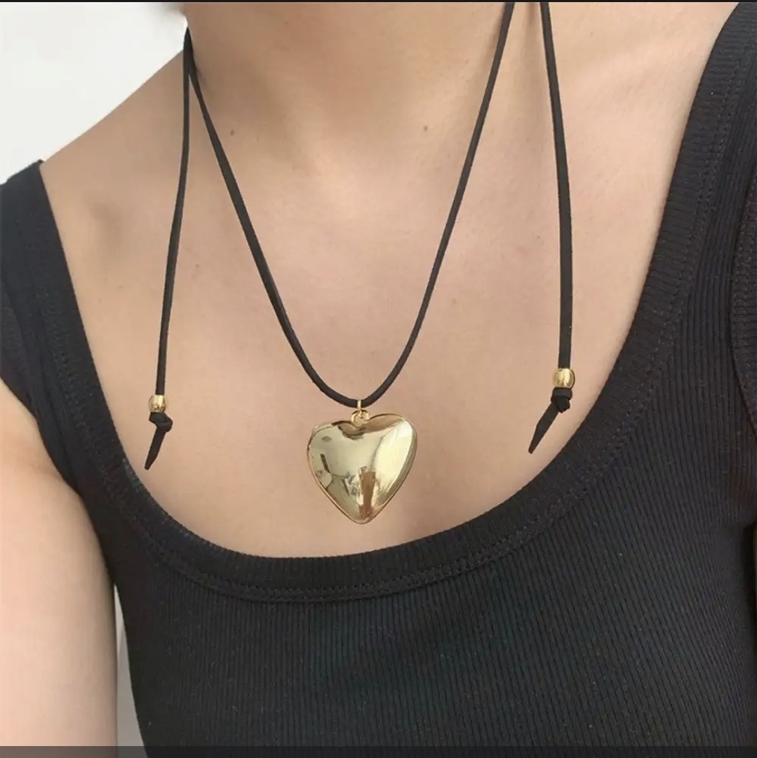 Чокер Fashion Jewelry длина 45 см металл, искусственная кожа без вставок