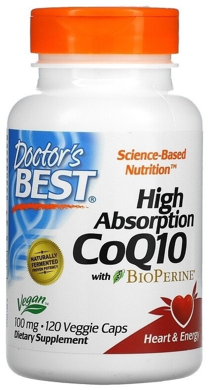 Купить Doctor's Best Коэнзим Q10 с BioPerine 100 мг №120 в кредит в ...