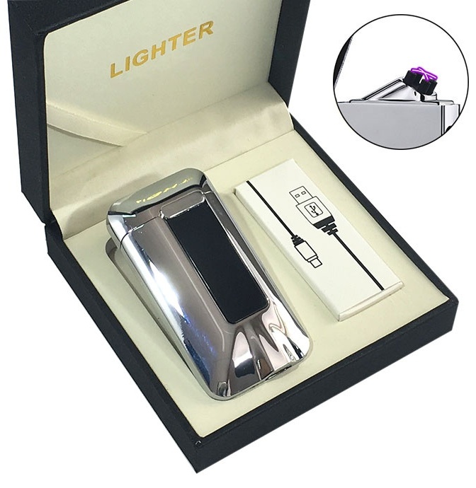Lighter электронная зажигалка 573613, металлический сплав