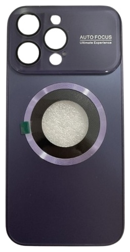 Чехол Auto Focus для Apple iPhone 15 Pro фиолетовый