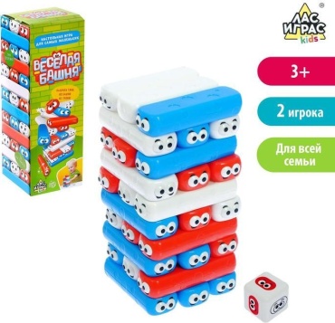 Настольная игра Лас Играс KIDS Весёлая башня