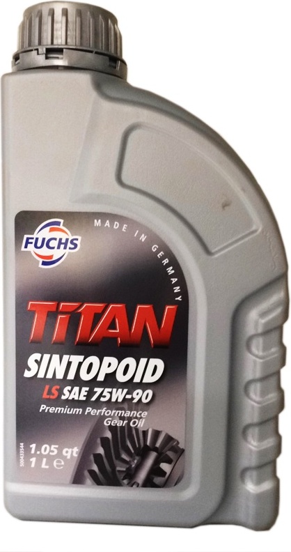 Трансмиссионное масло titan. Fuchs Titan Sintopoid LS 75w140. Fuchs Titan gl4/5. Fuchs gl 4/5 75w90. Титан синтопоид Fe 75w-90.