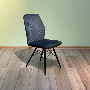 Стул Topaz Шато Соты, 92x44x45 см, темно-серый