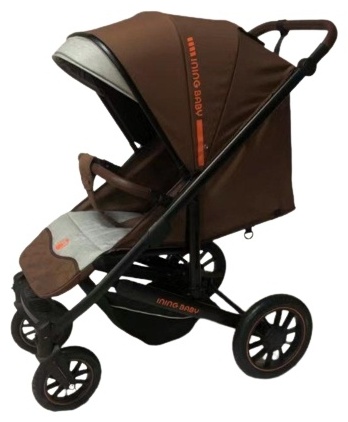 Коляска прогулочная Ining baby K311, коричневый