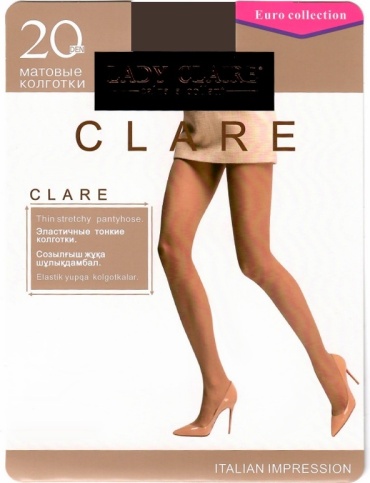 Колготки LADY CLAIRE серый