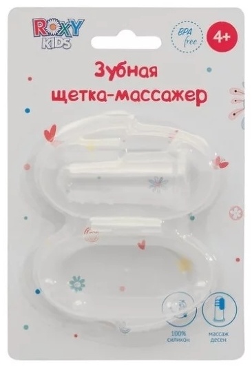 Roxy массажеры FLOWER зубная щетка мягкая 1 шт