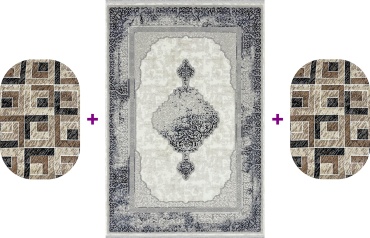 Ковер Milat Hali 250x350 см, короткий ворс, Турция