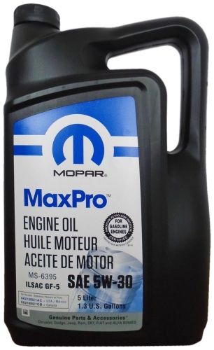 Синтетическое MOPAR Maxpro 5W-30 4 л